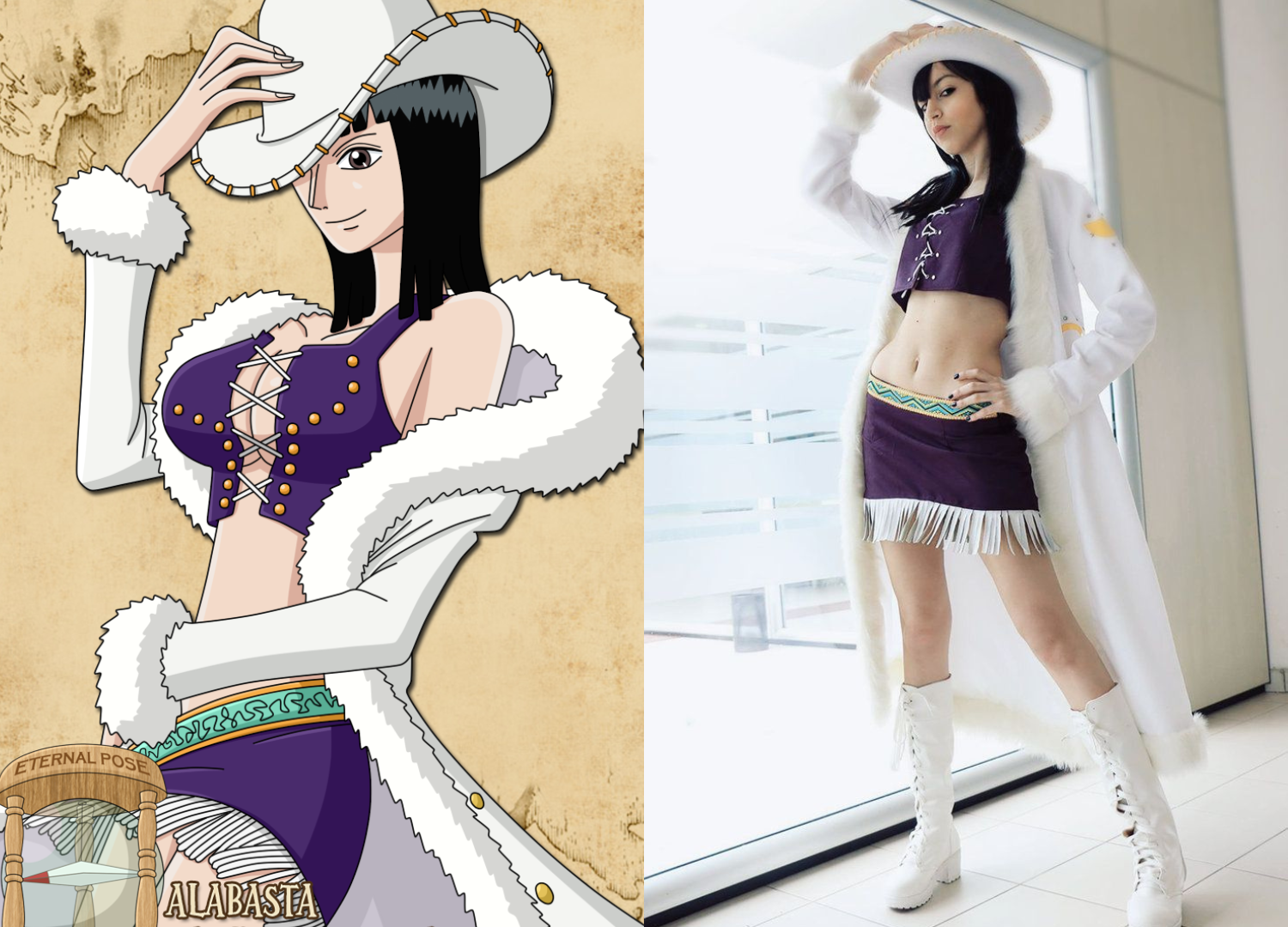 Nico Robin Alabasta Arc Cosplay 