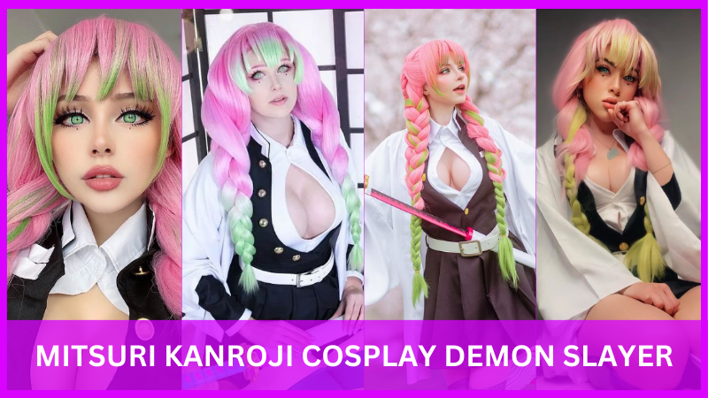 Mitsuri Kanroji Cosplay Demon Slayer