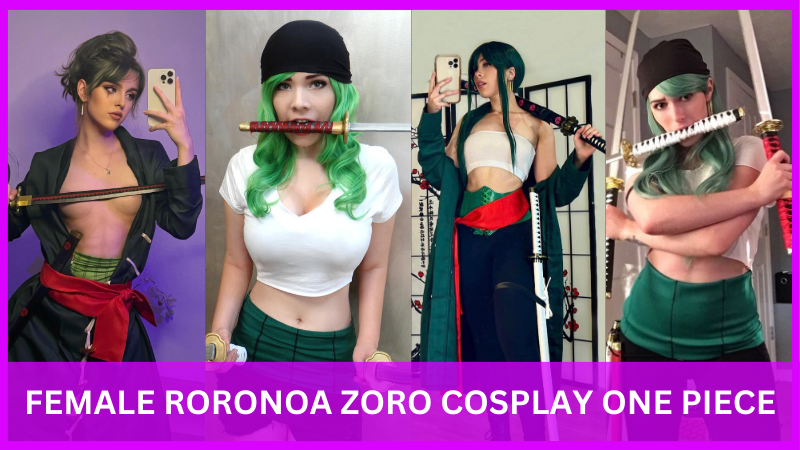 Female Roronoa Zoro Cosplay One Piece