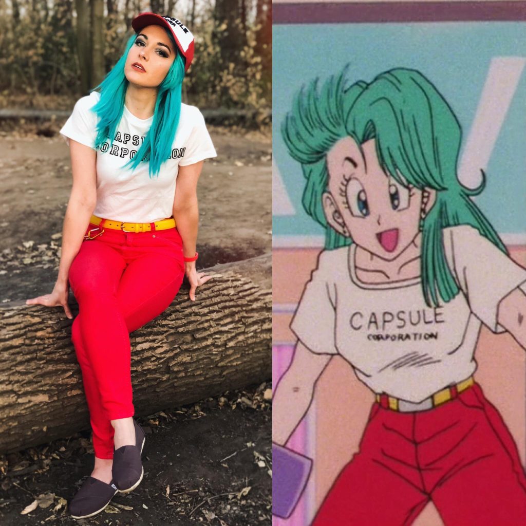 Bulma The Capsule Corp Look