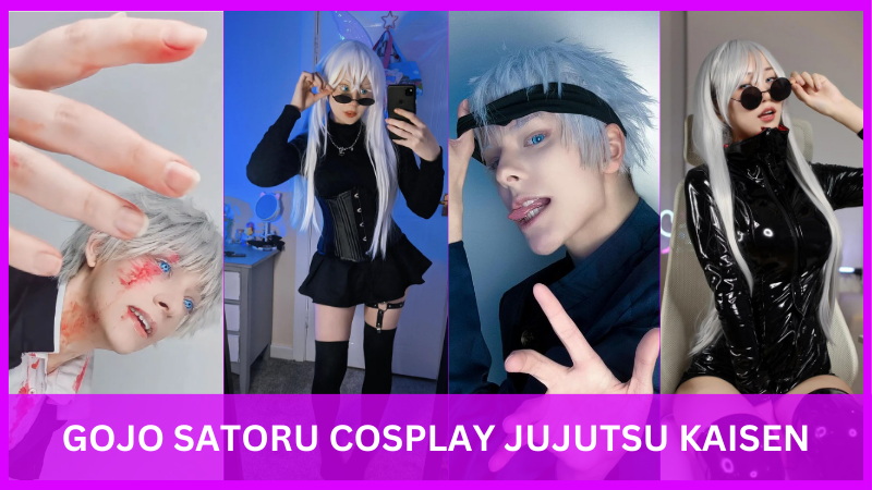 Gojo Satoru Cosplay Jujutsu Kaisen Male Female