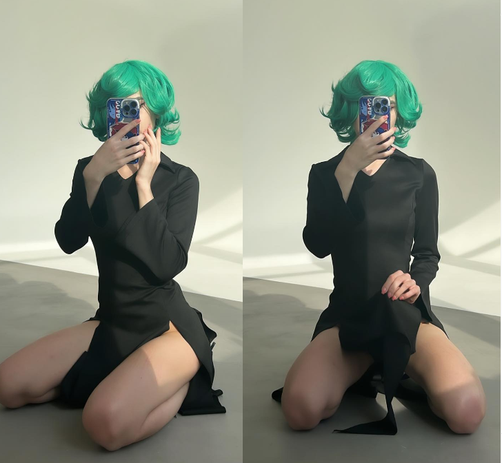 Tatsumaki Stylish Cosplayer Look Idea