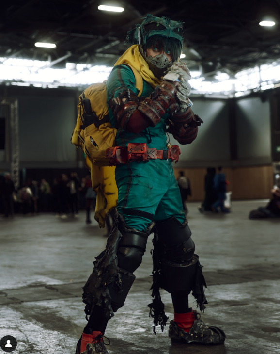 Evil Deku Cosplayer