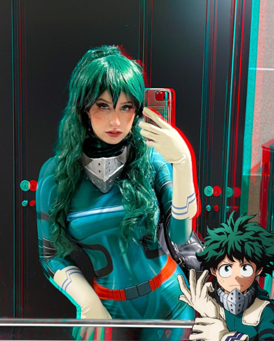 Female Deku Hot Cosplay