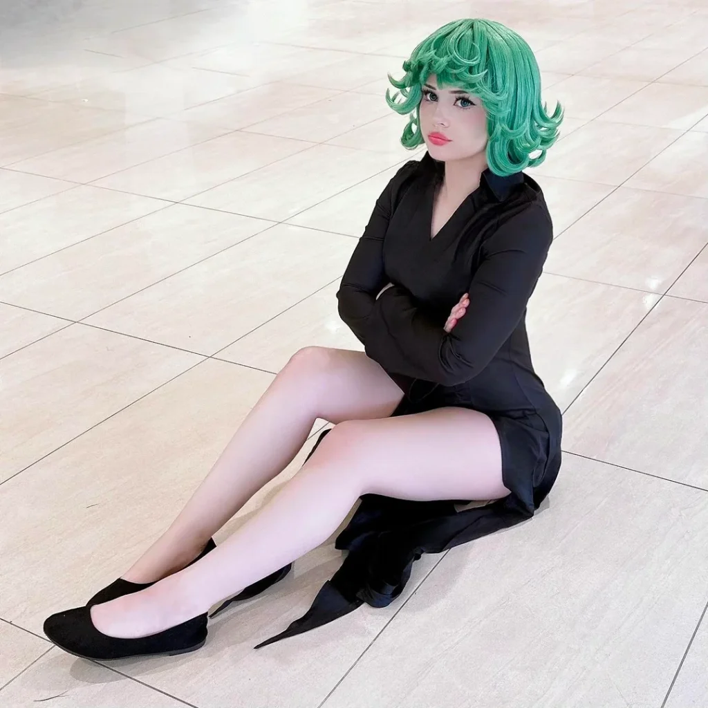 Cute Tatsumaki Stubborn Cosplay